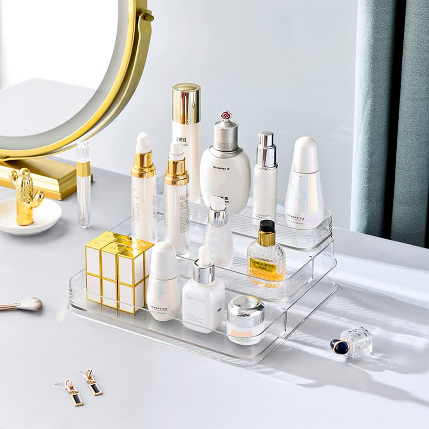 Estante de Especias Acrílico Zilphoba 3 Niveles Sin Montaje