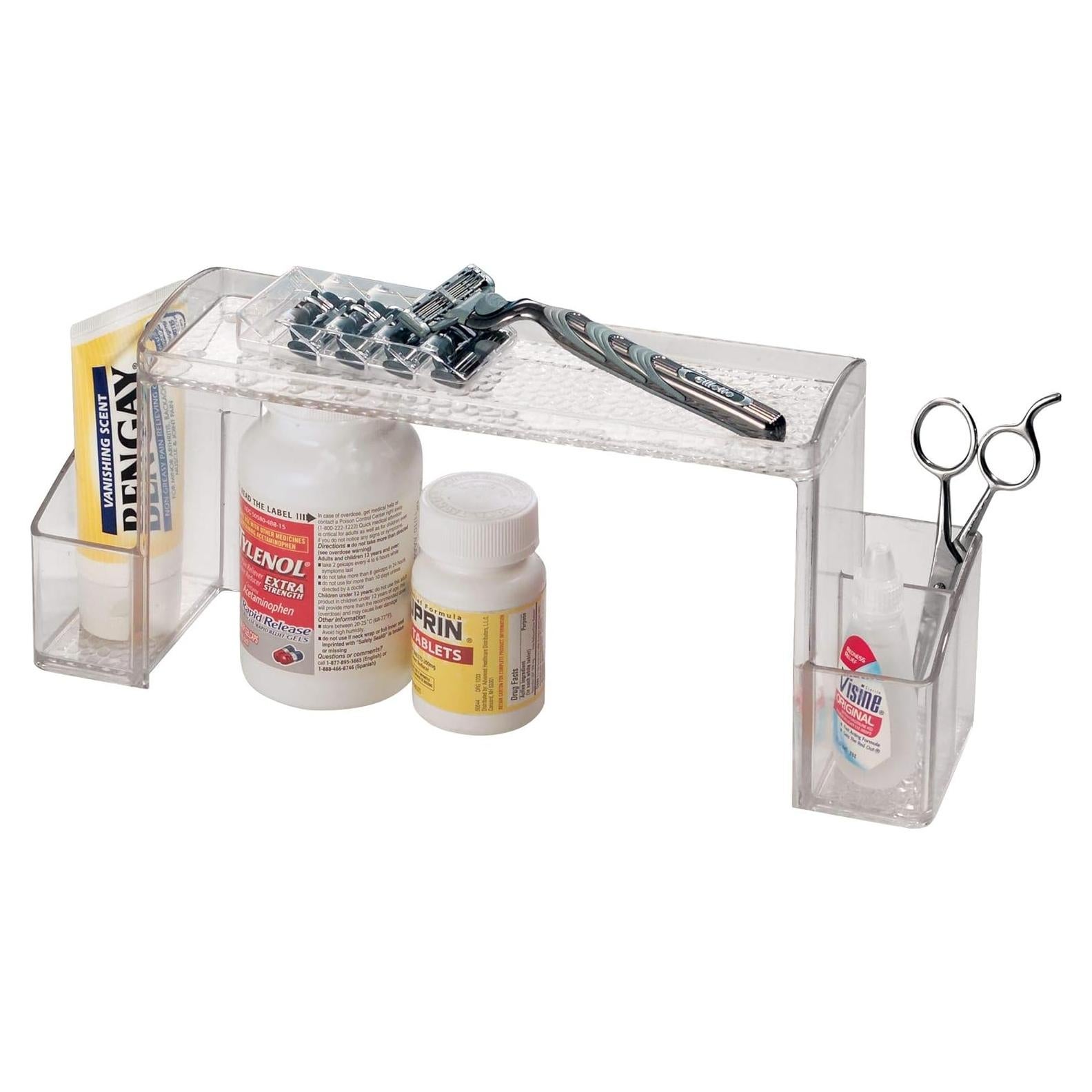 Organizador de Gabinete de Medicina iDesign Med+ 30.48 cm Claro