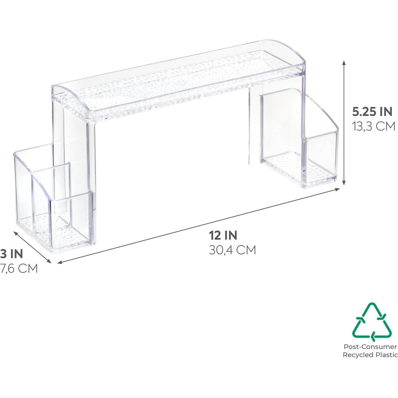 Organizador de Gabinete de Medicina iDesign Med+ 30.48 cm Claro