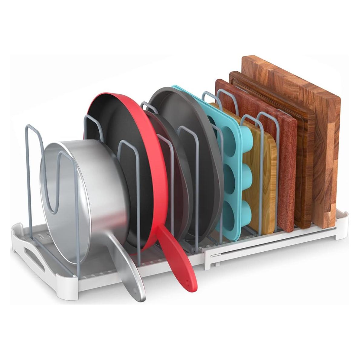 Organizador de Utensilios de Cocina Ajustable EVERIE GS02SS