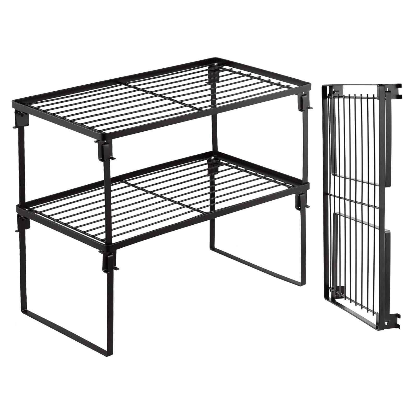 Estante de Almacenamiento Apilable Tomorotec 2 Niveles 20.3x38.1cm