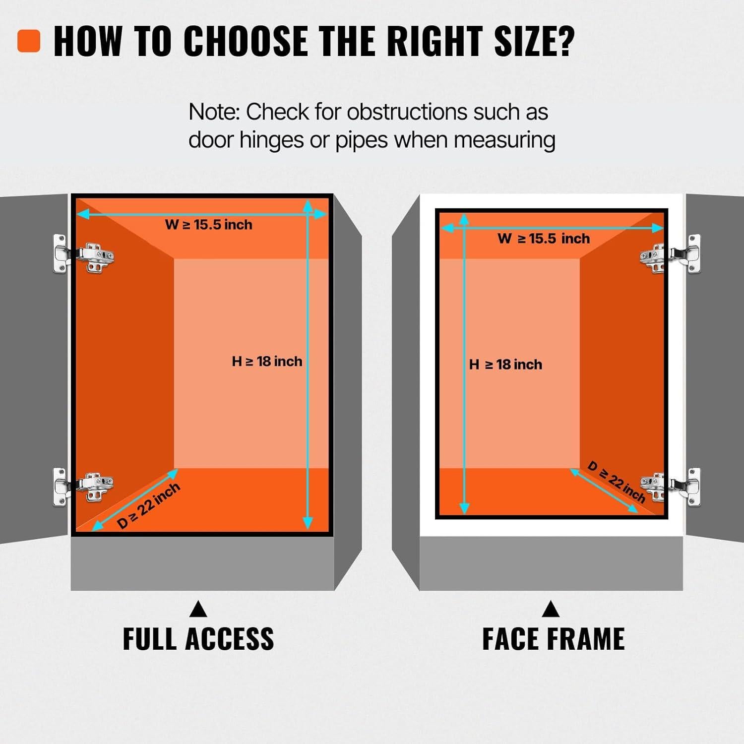 Estante Extraíble VEVOR 2 Niveles 35.6 cm x 53.3 cm