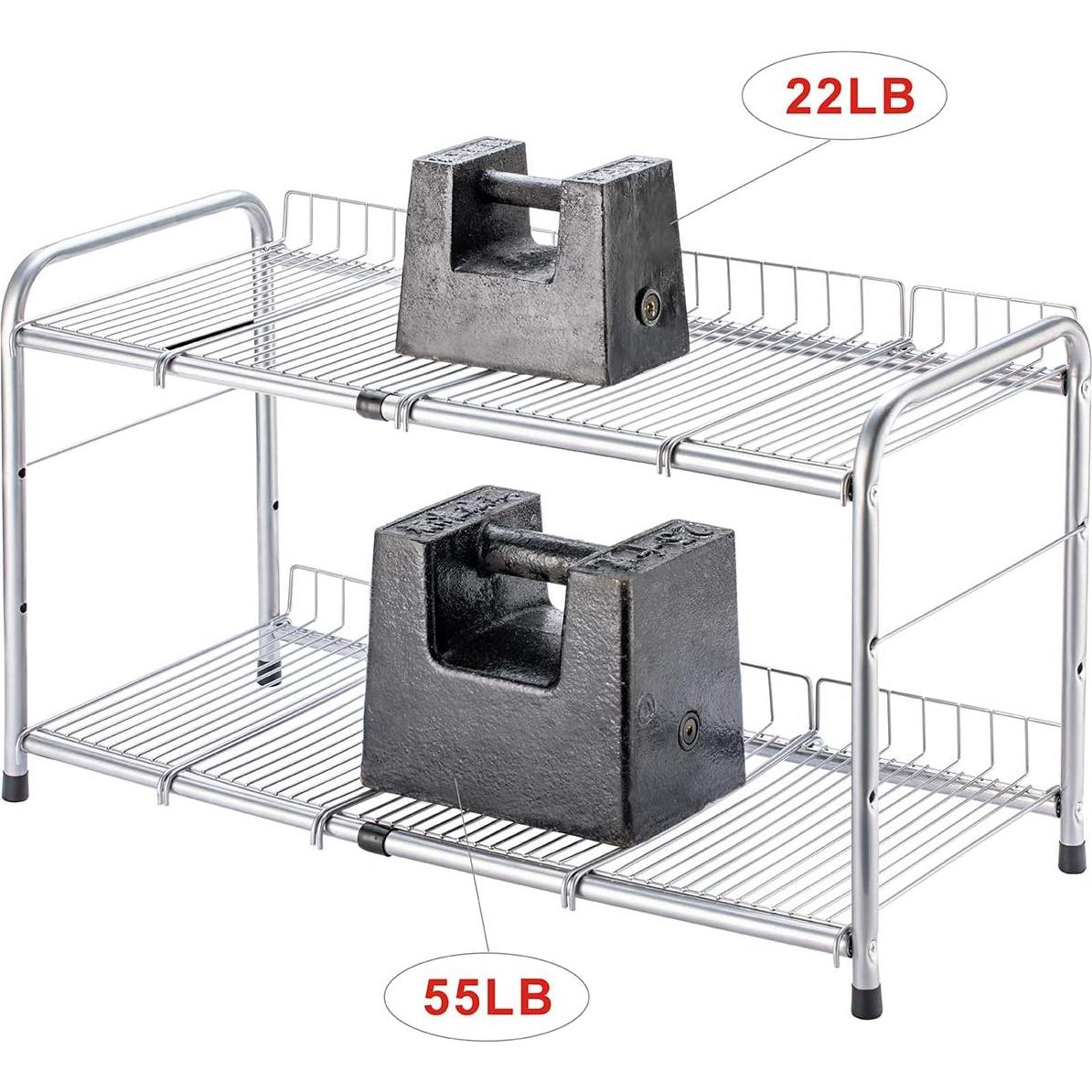 Organizador de Fregadero FlagShip 2 Niveles Ajustable 63.5 cm