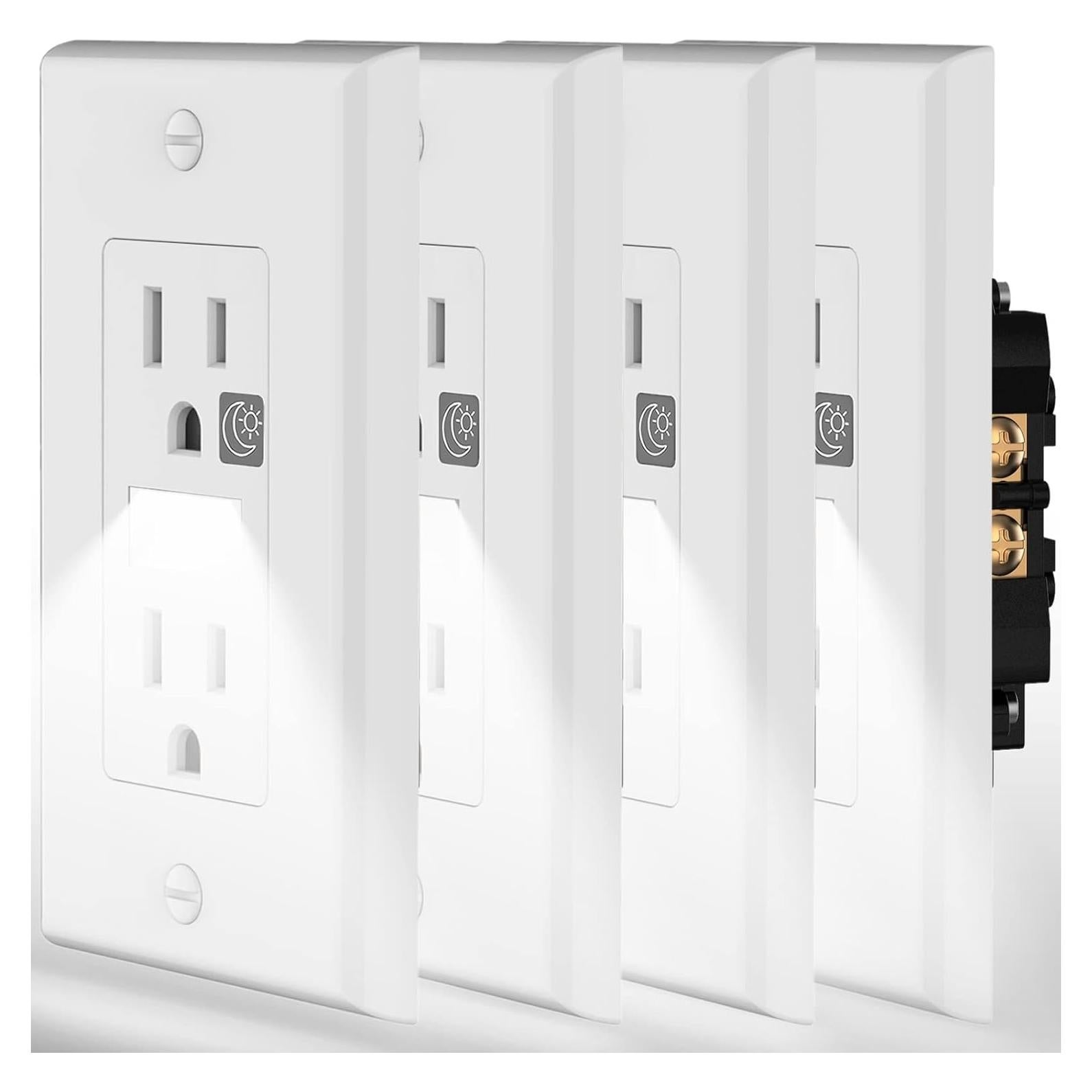 Luz Nocturna Enchufable SOZULAMP LED Blanco Diurno 0.5W