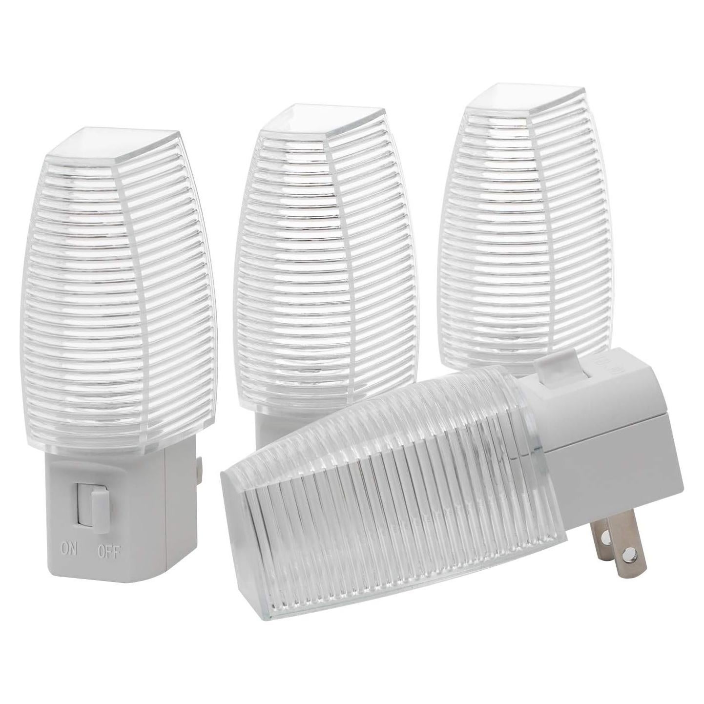 Luz Nocturna Enchufable DEWENWILS LED Manual 4 Piezas