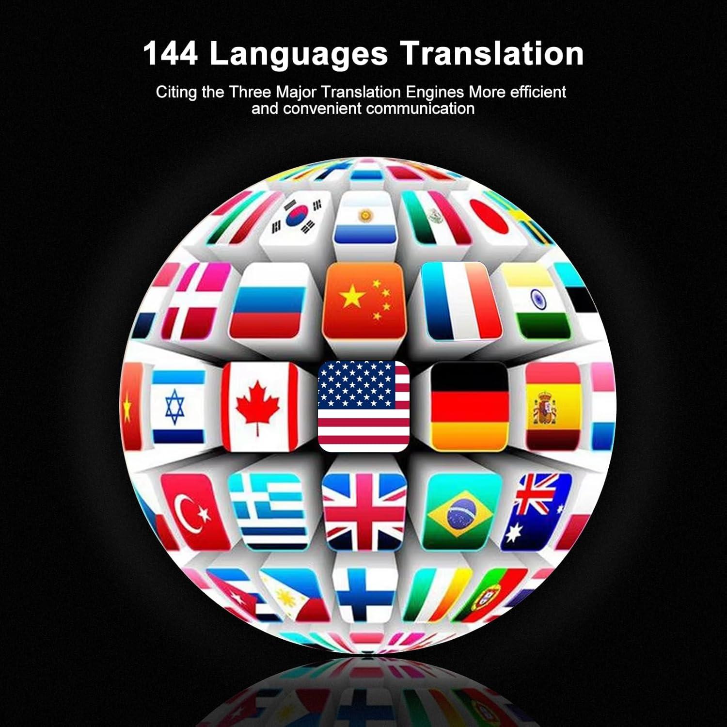 Auriculares Traductores de Idiomas Diydeg Y113 Bluetooth 5.1