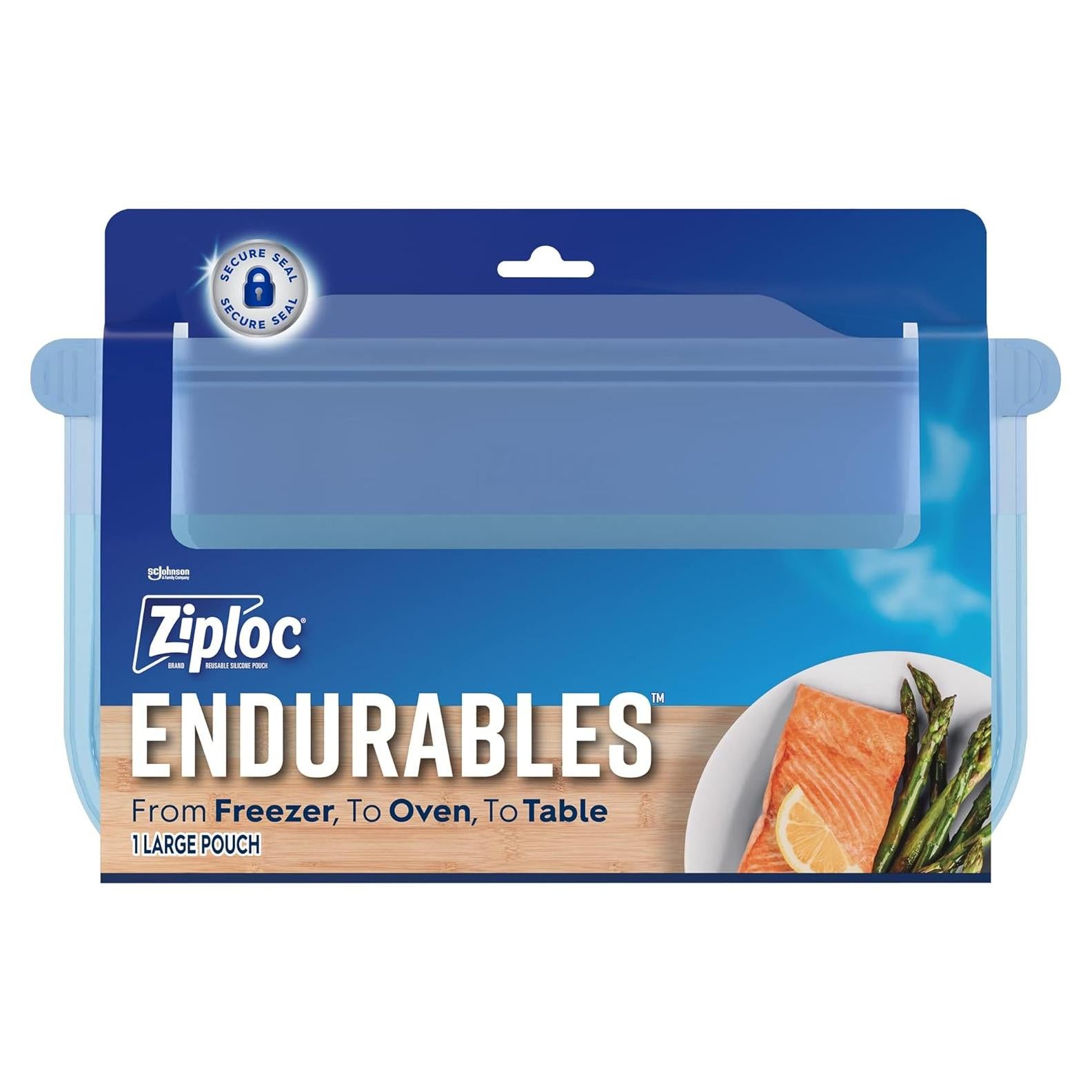 Bolsas Ziploc Endurables Grande 8 Tazas Silicona Reutilizable