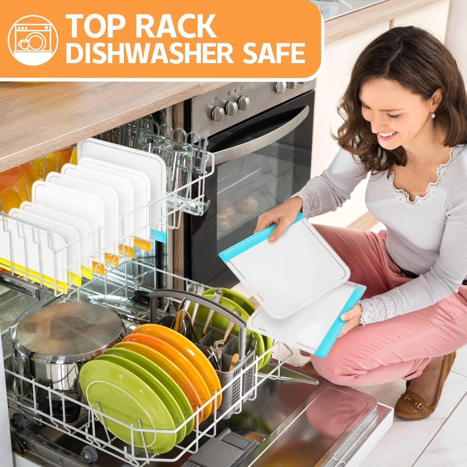 Paquete de 10 Bolsas Reutilizables NIKUY 3.79L A Prueba de Fugas