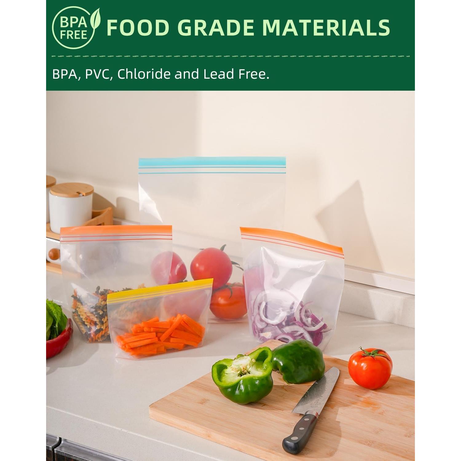 Bolsas Reutilizables para Congelador Lerine 20 Unidades 30.28L