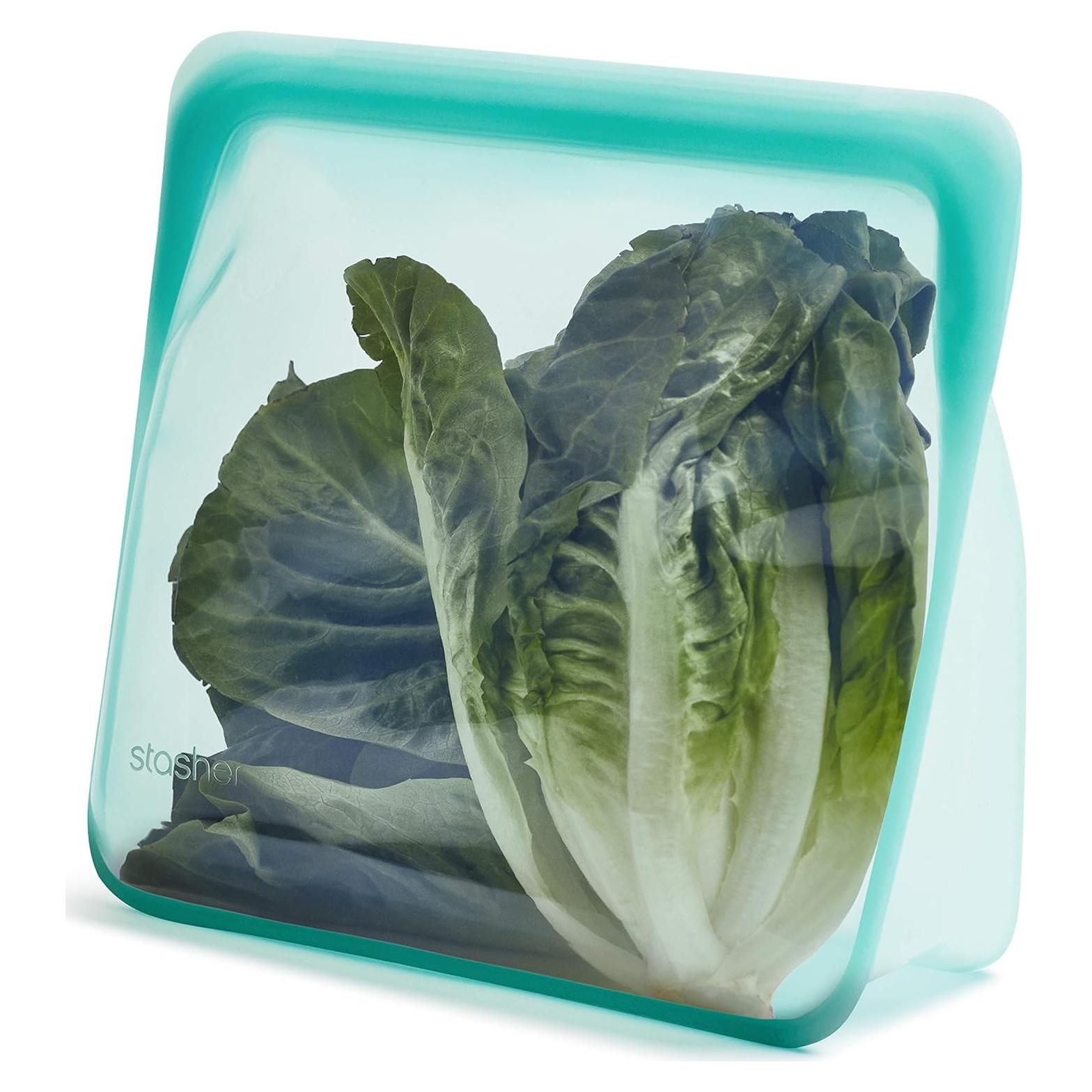 Bolsa de Silicona Reutilizable Stasher Mega Aqua 3L