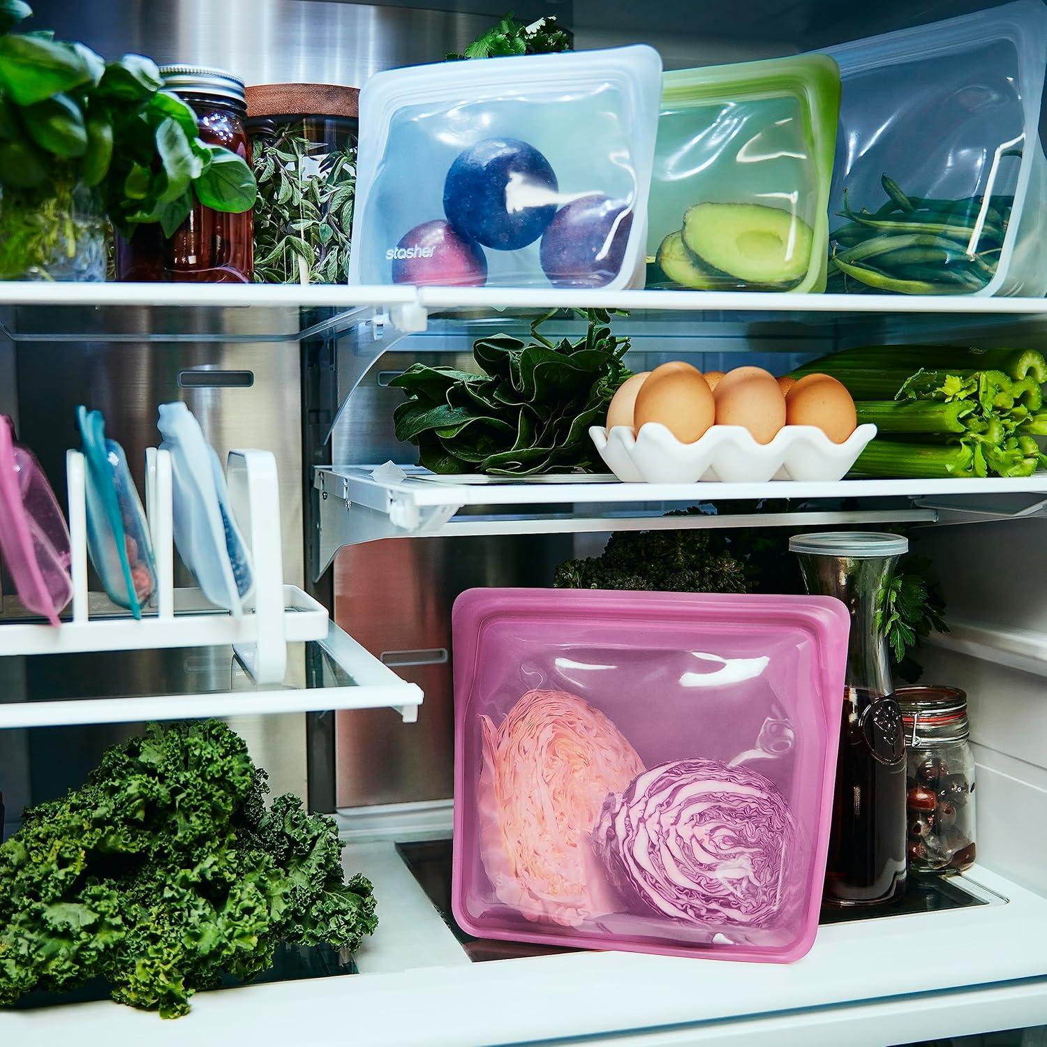 Bolsa de Silicona Reutilizable Stasher Mega Aqua 3L