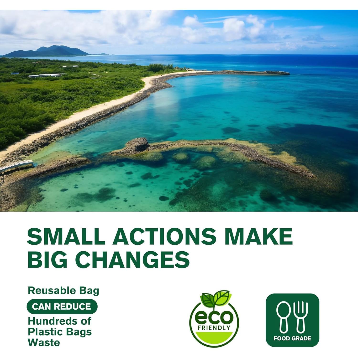 SPLF 12 Pack Reusable Sandwich Bags Dishwasher Microwave Safe, BPA Free Extra Thick Leakproof Reusable Food Storage Bags, Silicone Free Containers for Meal Prep, Fridge Kitchen Organization