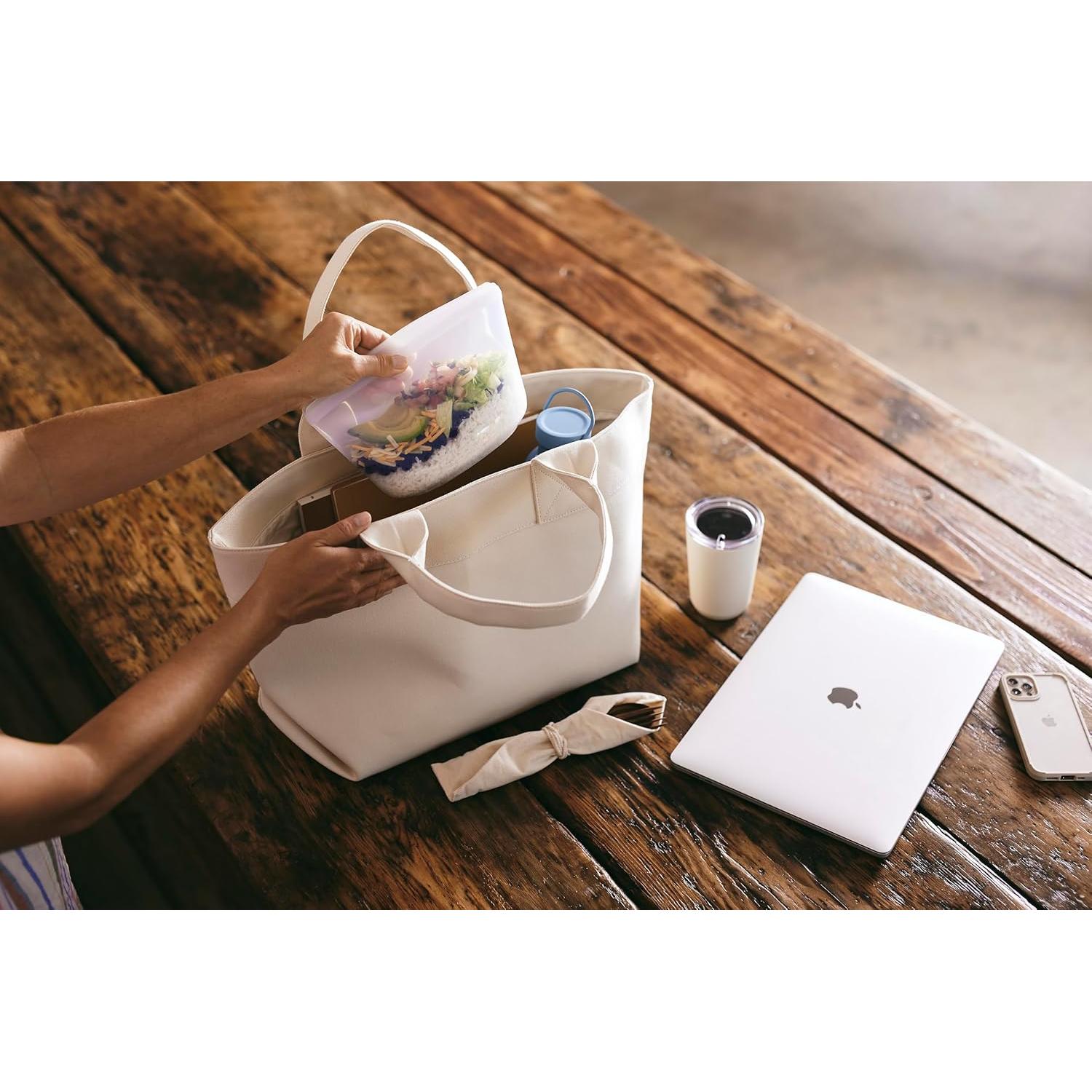 Bolsas de Almacenamiento de Alimentos Stasher 3-Pack Silicona