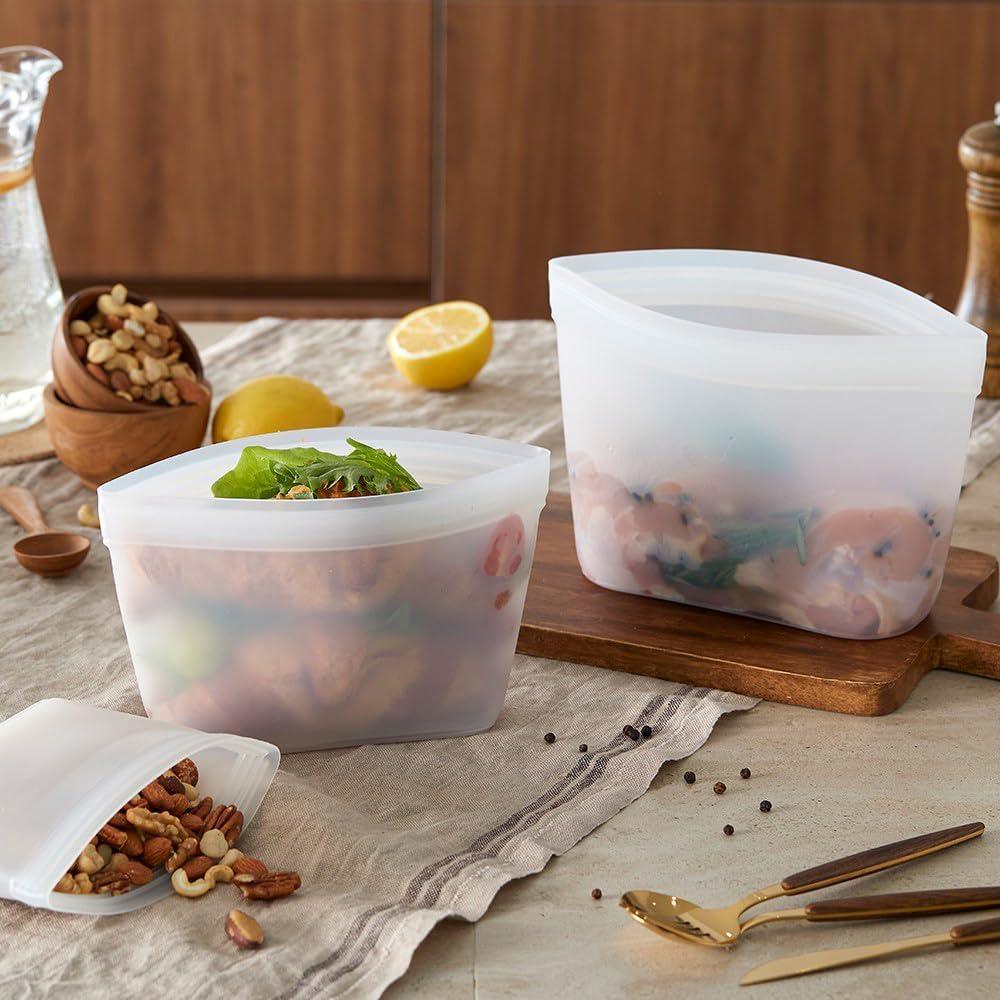 Bolsas de Almacenamiento de Alimentos Annaklin 5 Piezas Silicona