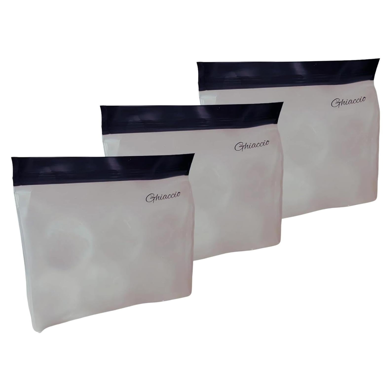 Bolsa de Hielo Reutilizable Ghiacco - Silicona a Prueba de Fugas