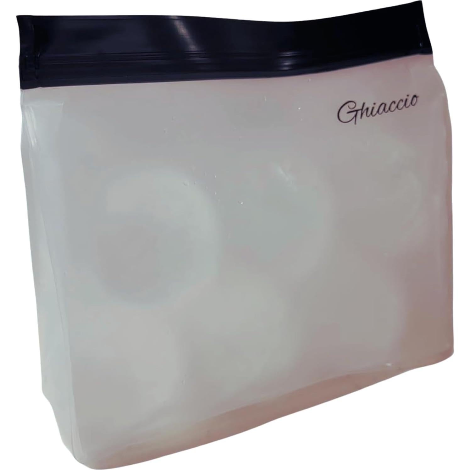 Bolsa de Hielo Reutilizable Ghiacco - Silicona a Prueba de Fugas