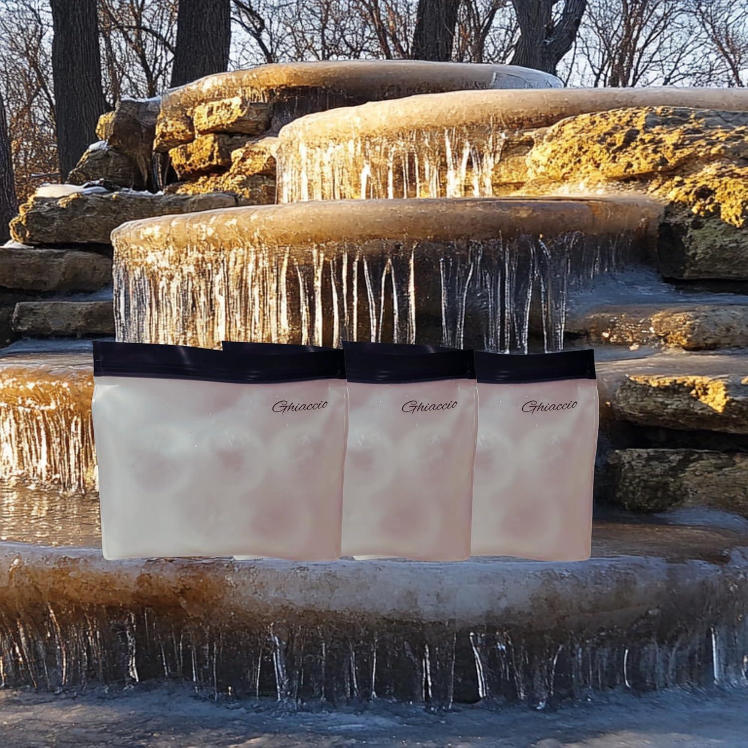 Bolsa de Hielo Reutilizable Ghiacco - Silicona a Prueba de Fugas