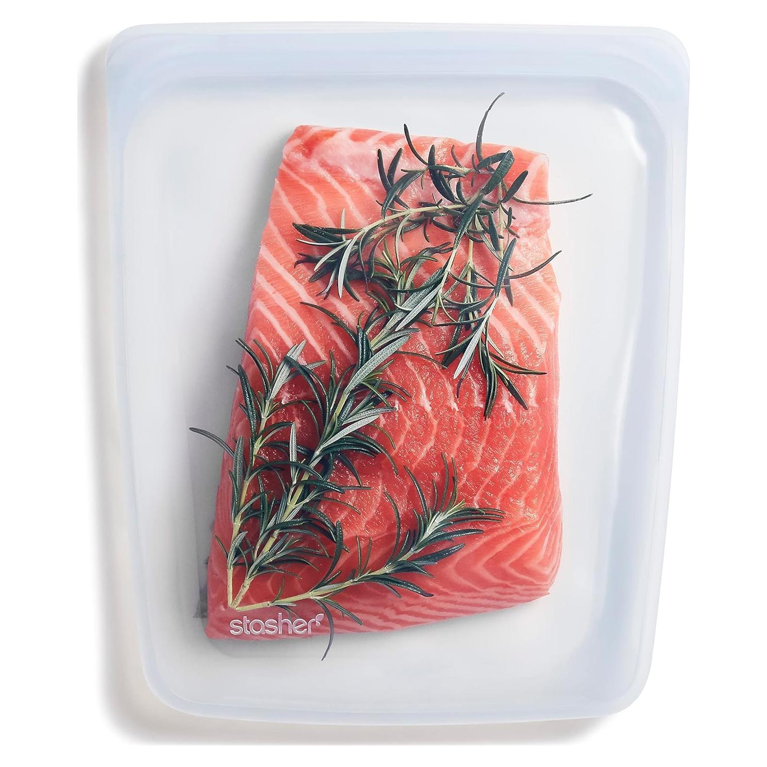 Bolsa de Almacenamiento Stasher 1.89 L Silicona Reutilizable