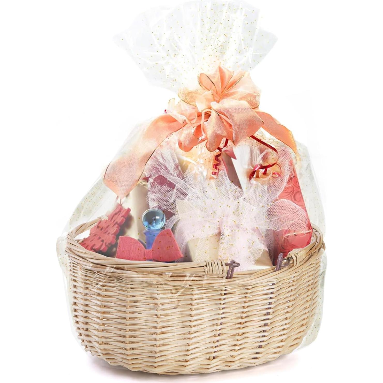 Cesta de Picnic de Mimbre Dicunoy 33x27x15 cm con Asas