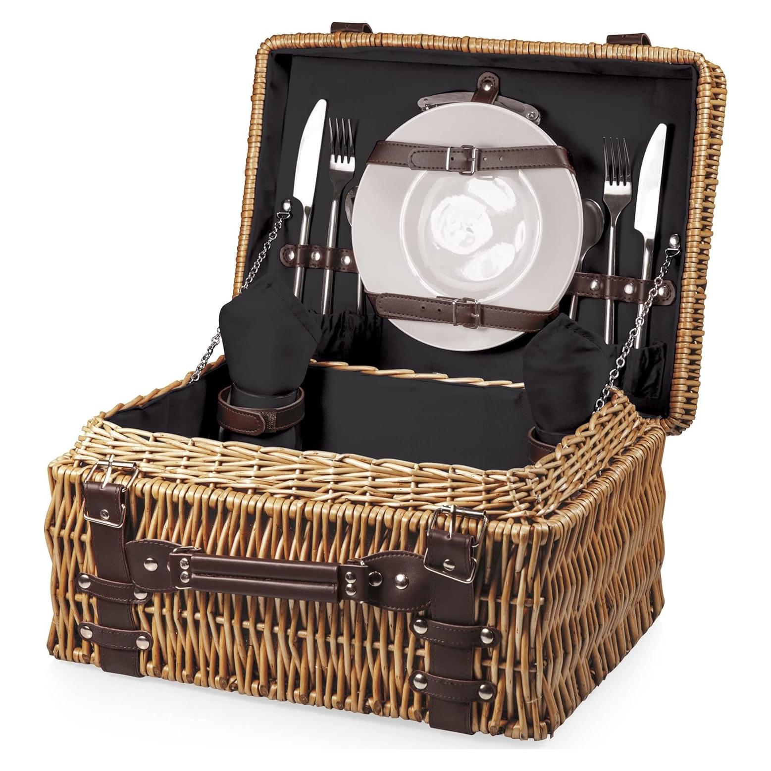 Cesta de Picnic Champion PICNIC TIME para 2 Personas - Mimbre