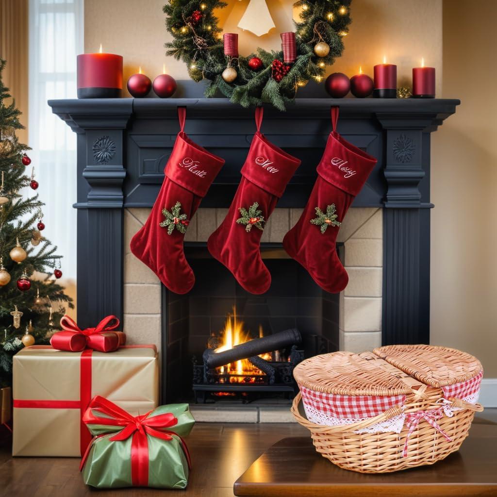 Cesta de Picnic Vintage de Mimbre GOVNPJ 12L con Tapa