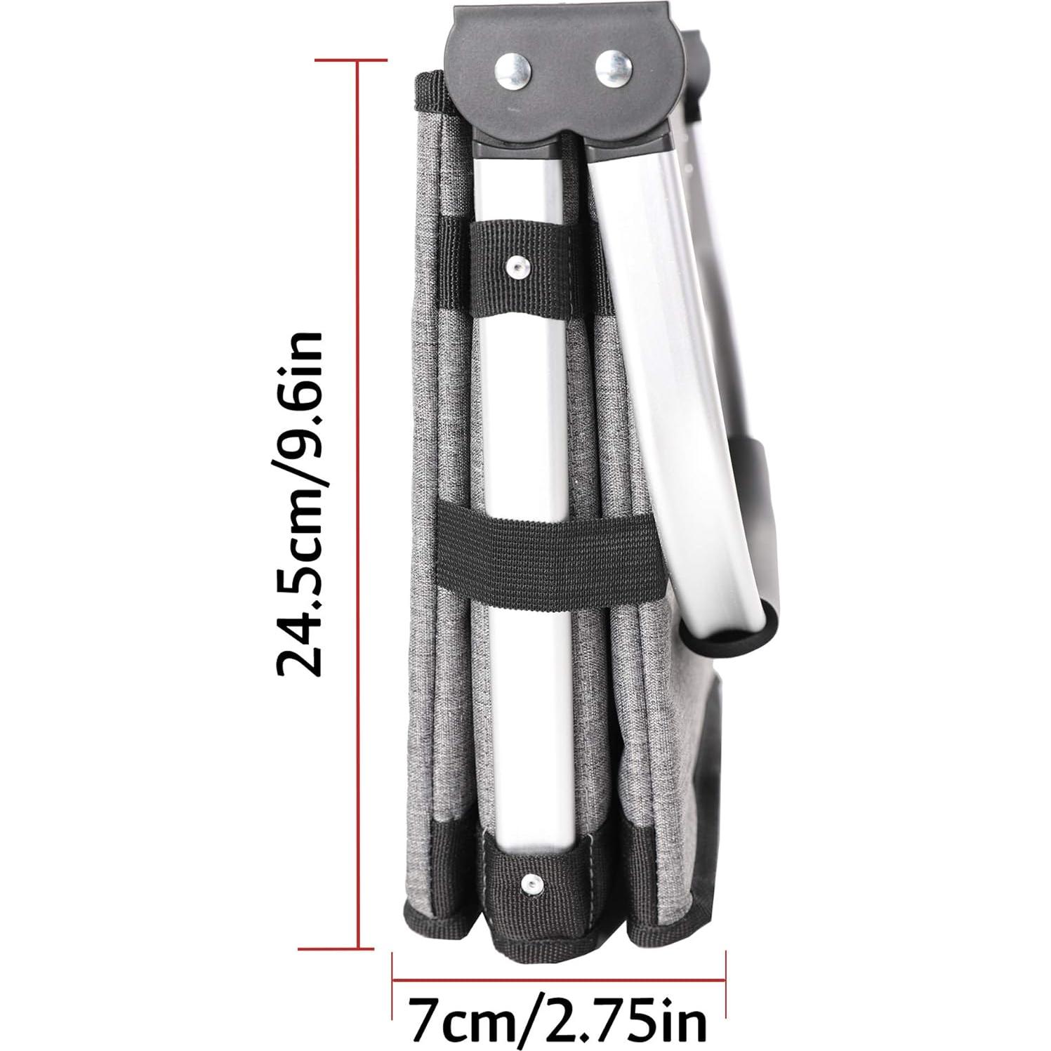 Cesta Plegable ALLCAMP 27L Gris - Compacta y Multiuso