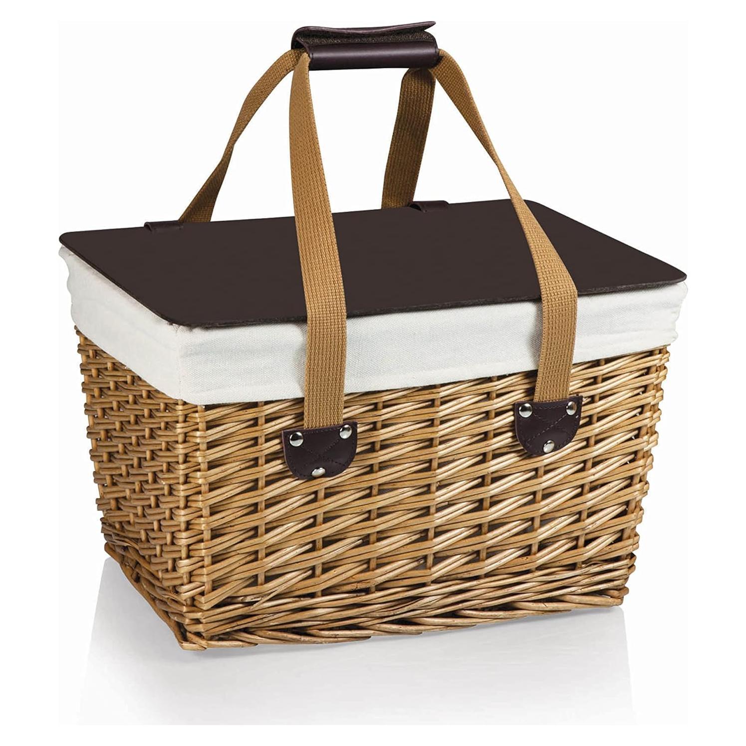 Canasta de Picnic Wicker para 2 PICNIC TIME 42x28.7x24.9 cm