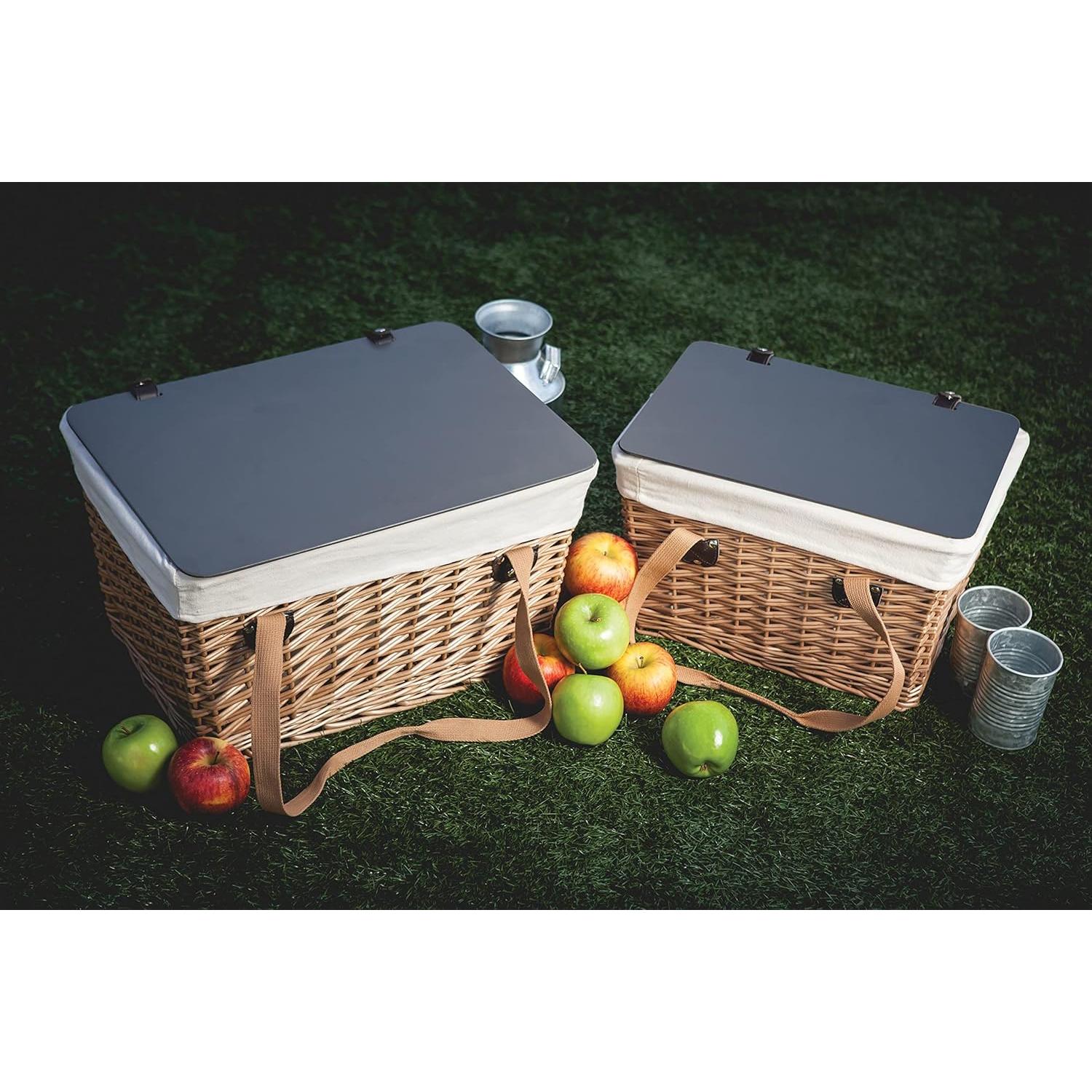 Canasta de Picnic Wicker para 2 PICNIC TIME 42x28.7x24.9 cm