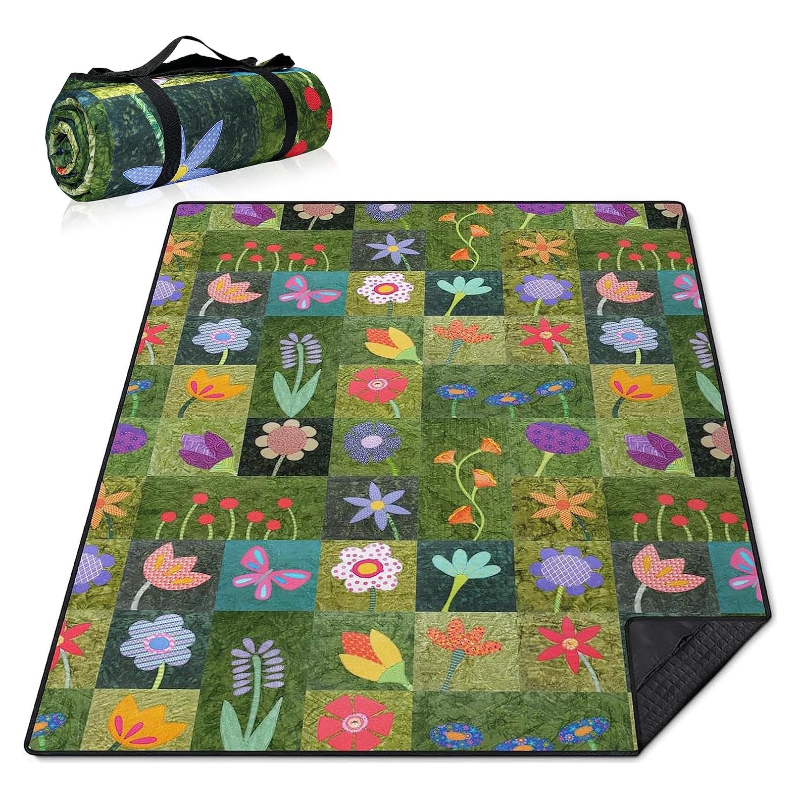 Manta de Picnic Impermeable Plegable Supfitness 152x203 cm