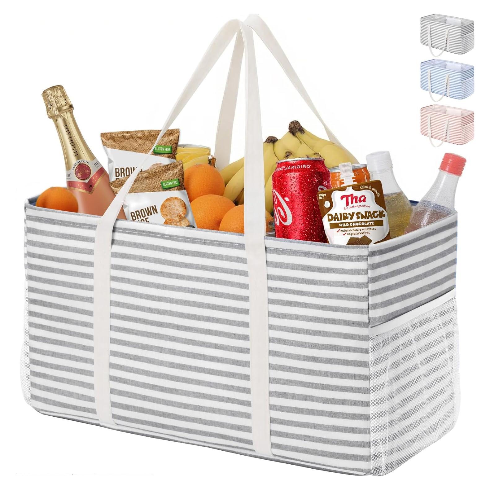 Bolsa Tote Extra Grande Lifewit Gris 46L Plegable Impermeable