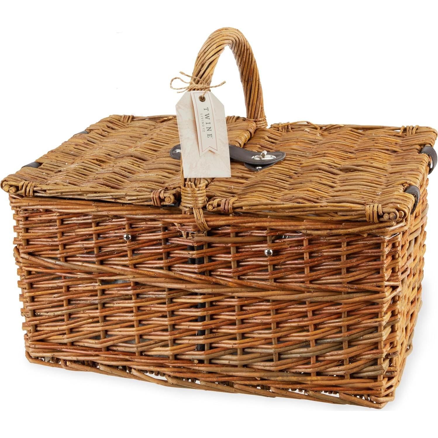 Cesta de Picnic Twine Cape Cod para 4 Personas con Vino