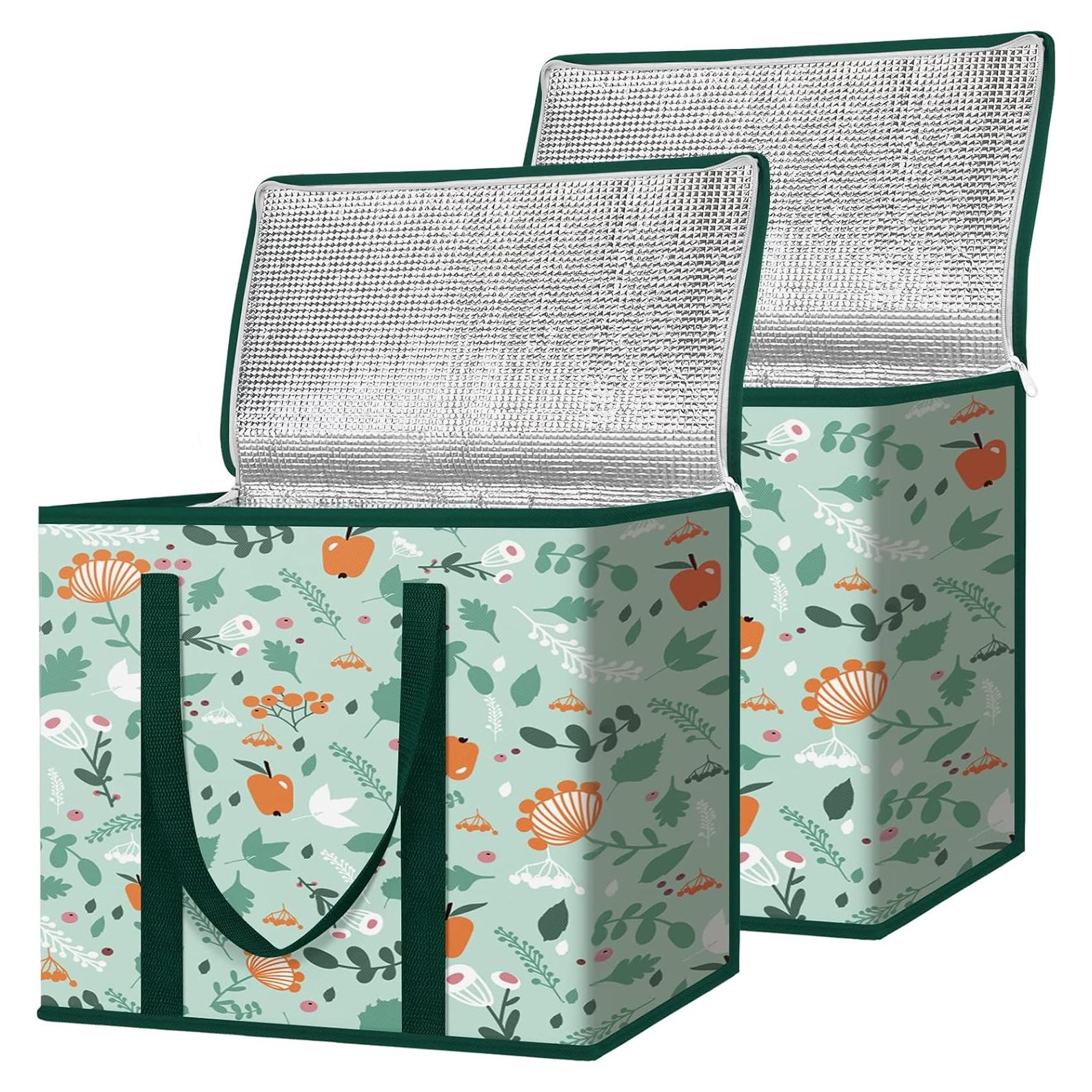 Bolsa de Compras Reutilizable BALEINE Aislada Grande 40.6x22.9x33cm