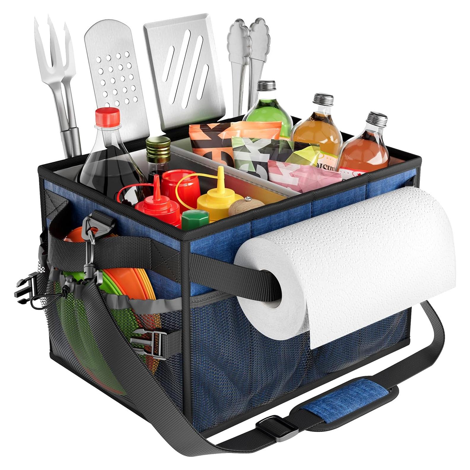 Caddy Grande FANGSUN para Parrilla y Picnic Marino 32L