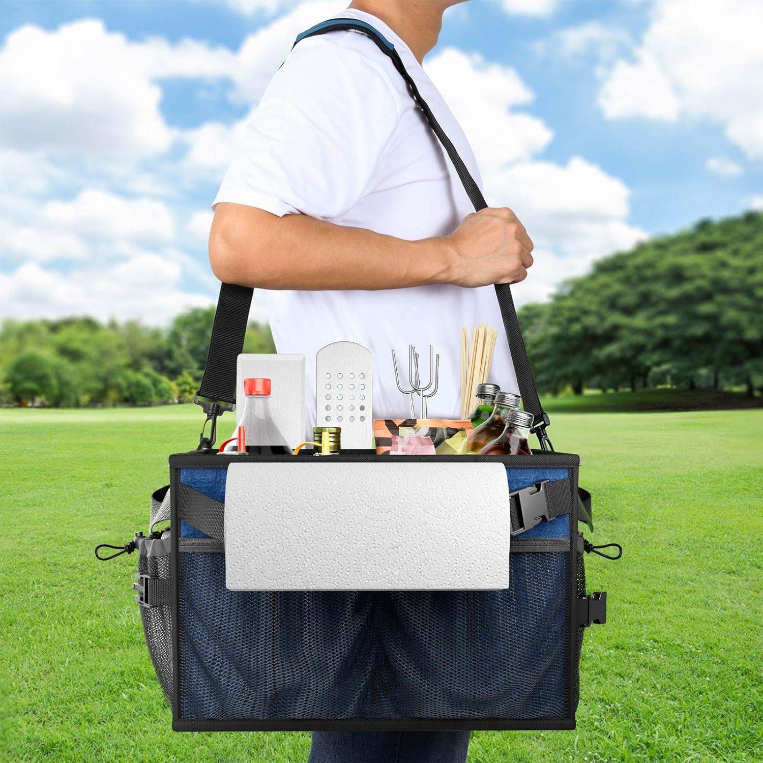 Caddy Grande FANGSUN para Parrilla y Picnic Marino 32L