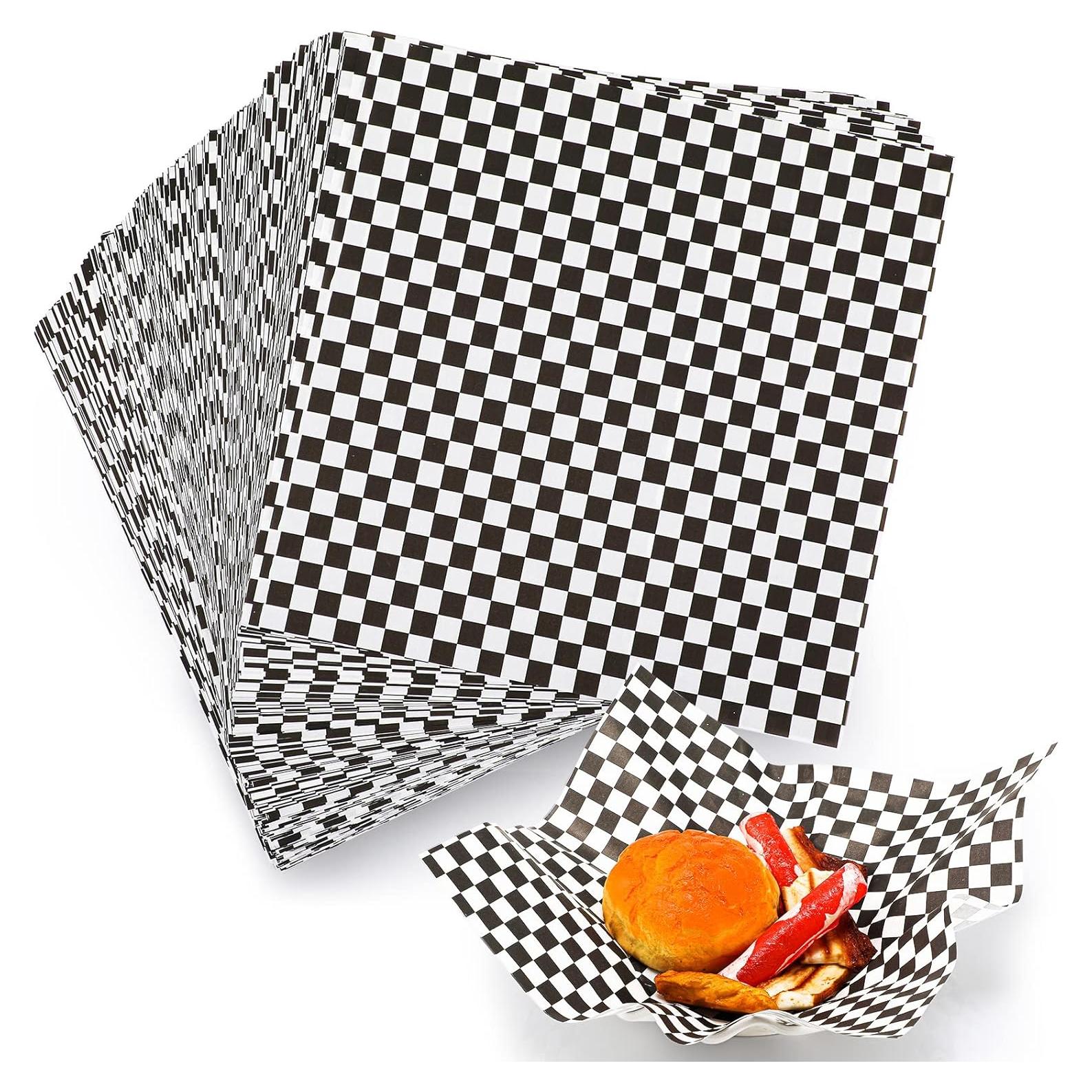 1000 Hojas de Papel Deli Encera Spakon 30.48x30.48cm Negro-Blanco