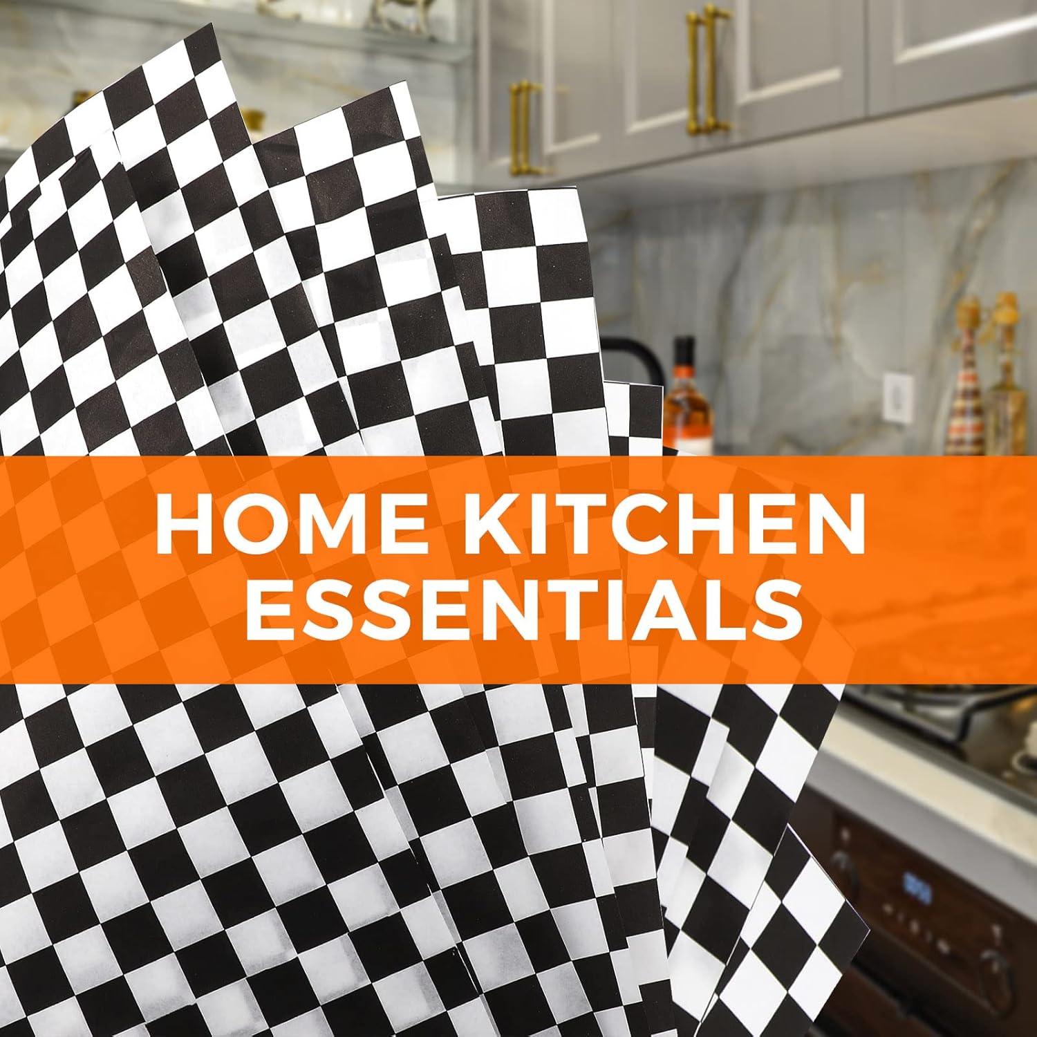 1000 Hojas de Papel Deli Encera Spakon 30.48x30.48cm Negro-Blanco