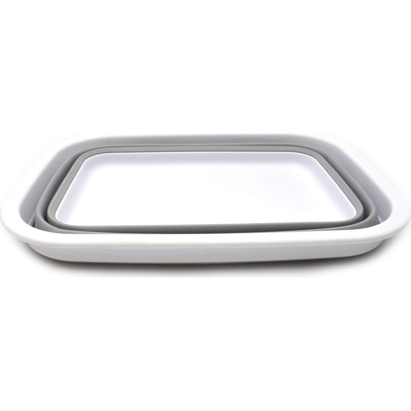 Bañera Plegable SAMMART 9.2L Gris - Canasta de Picnic