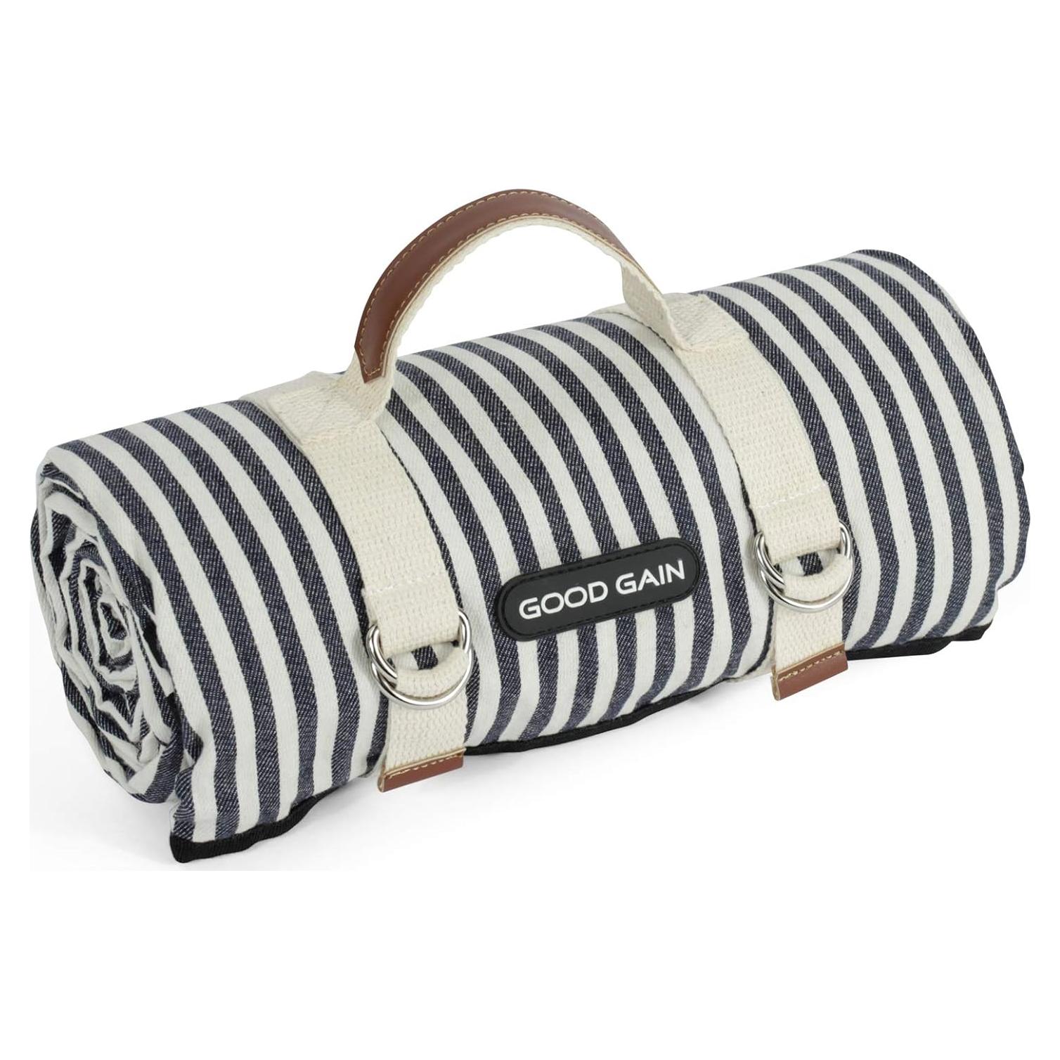 Manta de Picnic Impermeable G GOOD GAIN 198x145 cm Azul