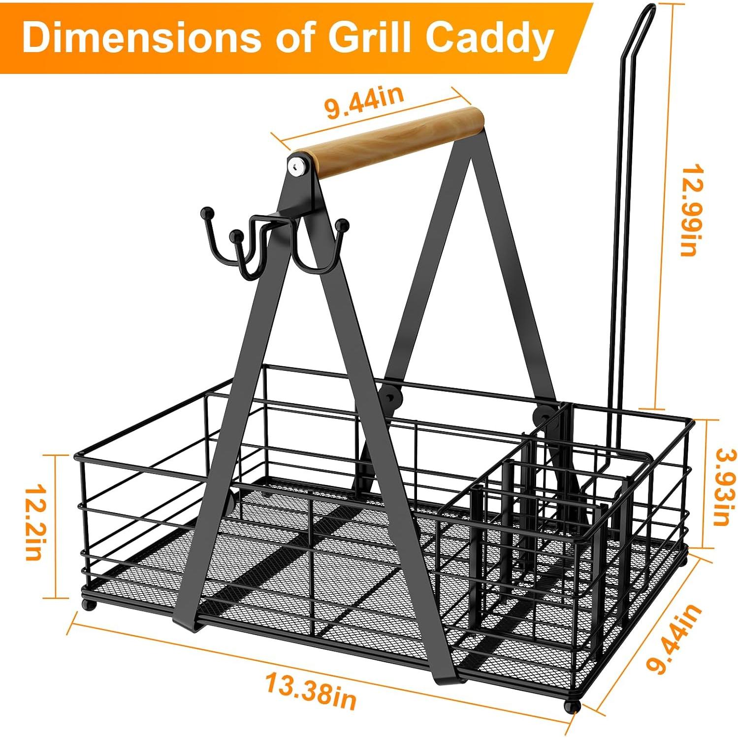 Caddy de BBQ JBBTOOL para Parrilla Exterior con Soporte