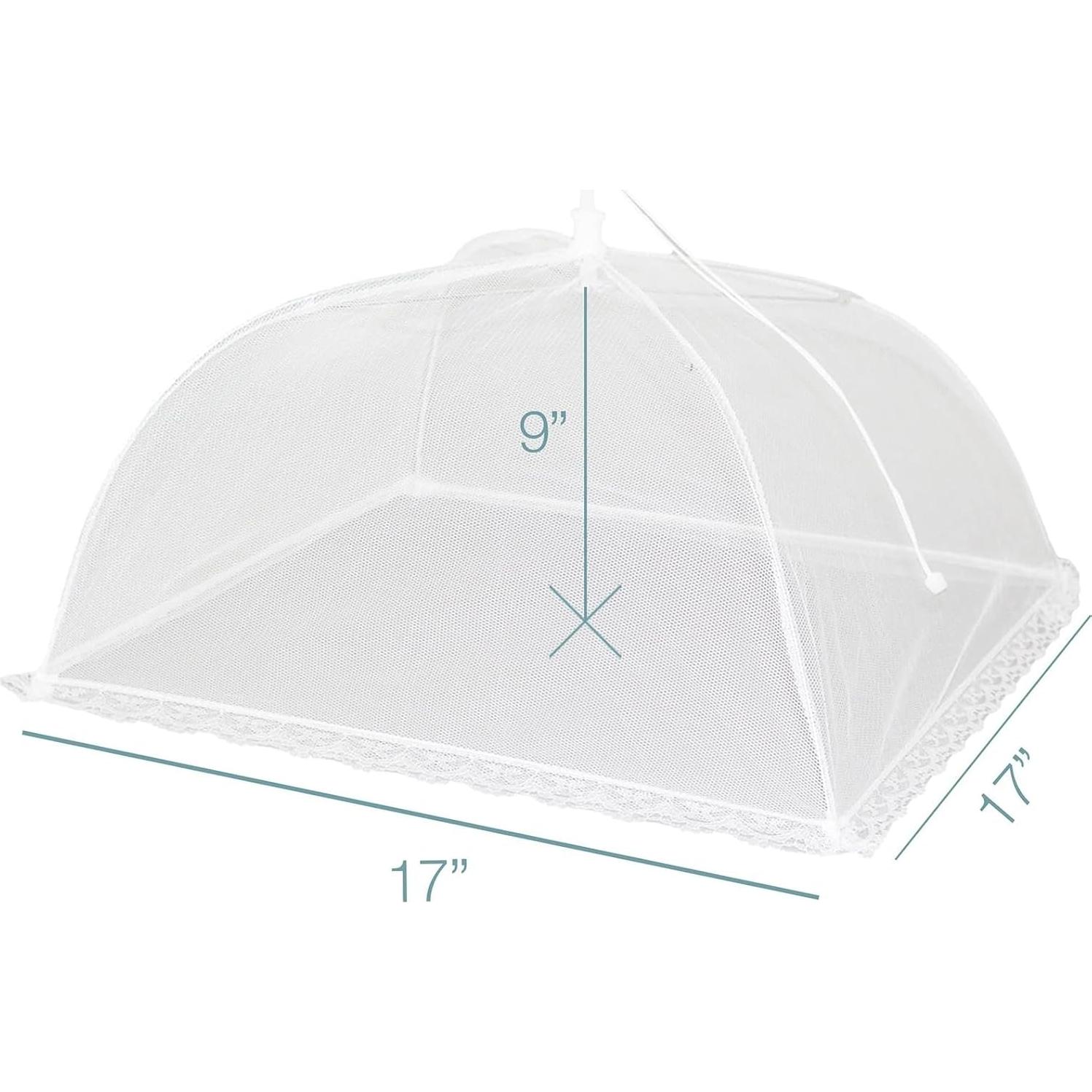 Cubiertas de Alimentos Plegables Simply Genius 43x43 cm - 6 Pzas