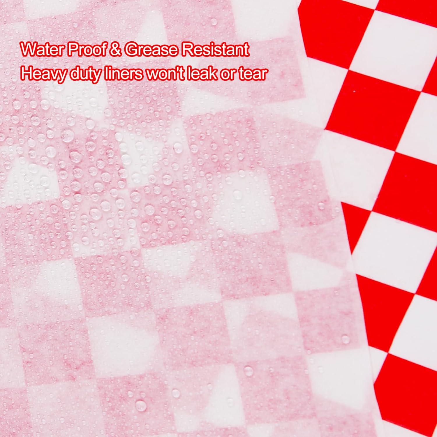 100 Hojas Papel Cera Vacnkoy 30.48x30.48 cm Resistente Grasa