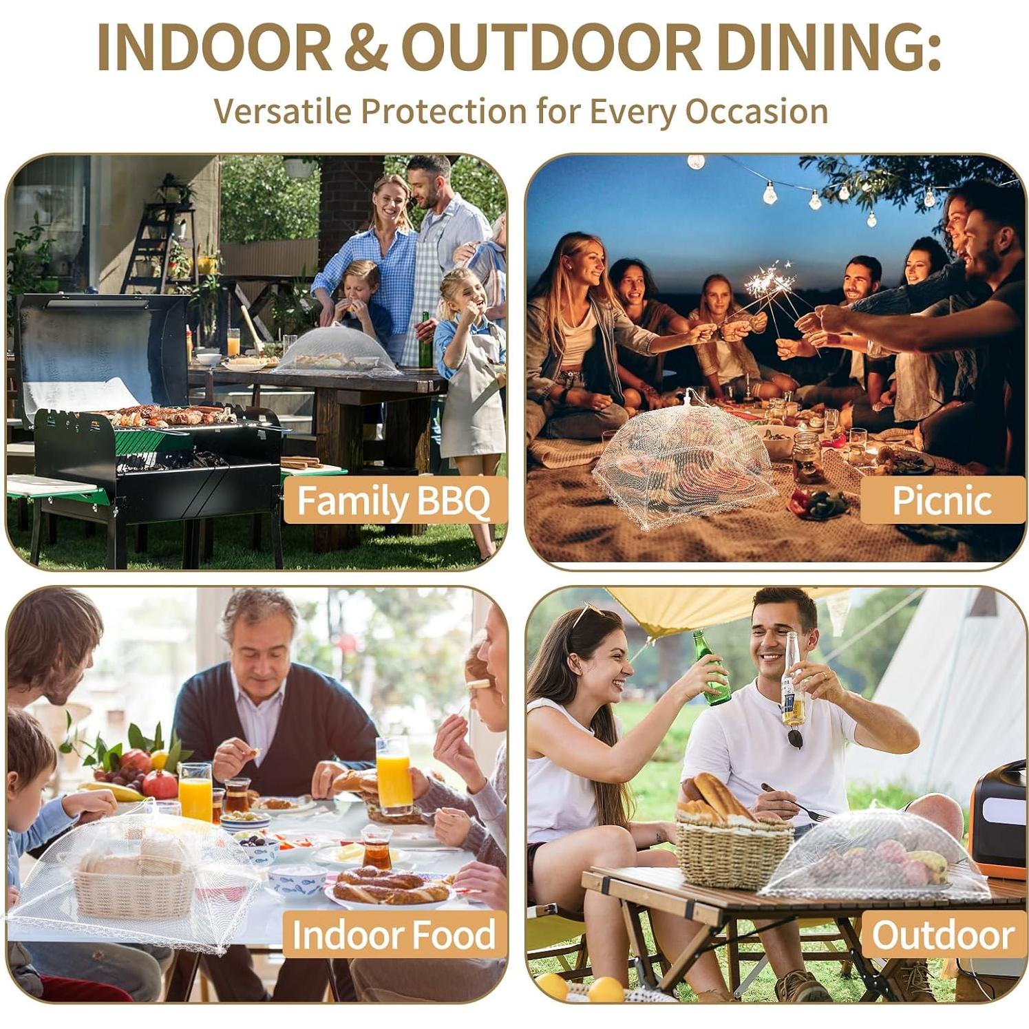 Cubiertos de Comida NEPAK 3 Piezas 43cm Redonda Reutilizables