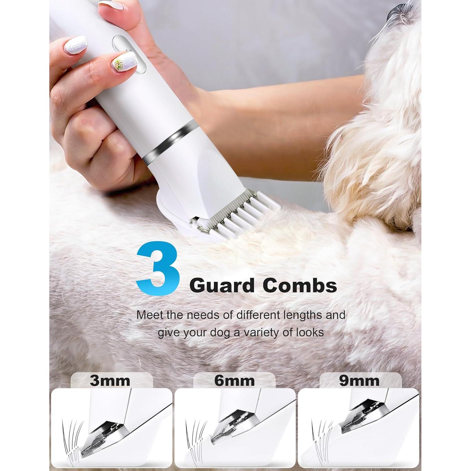 Kit de Aseo 3 en 1 para Perros Pequeños Lexflext Blanco