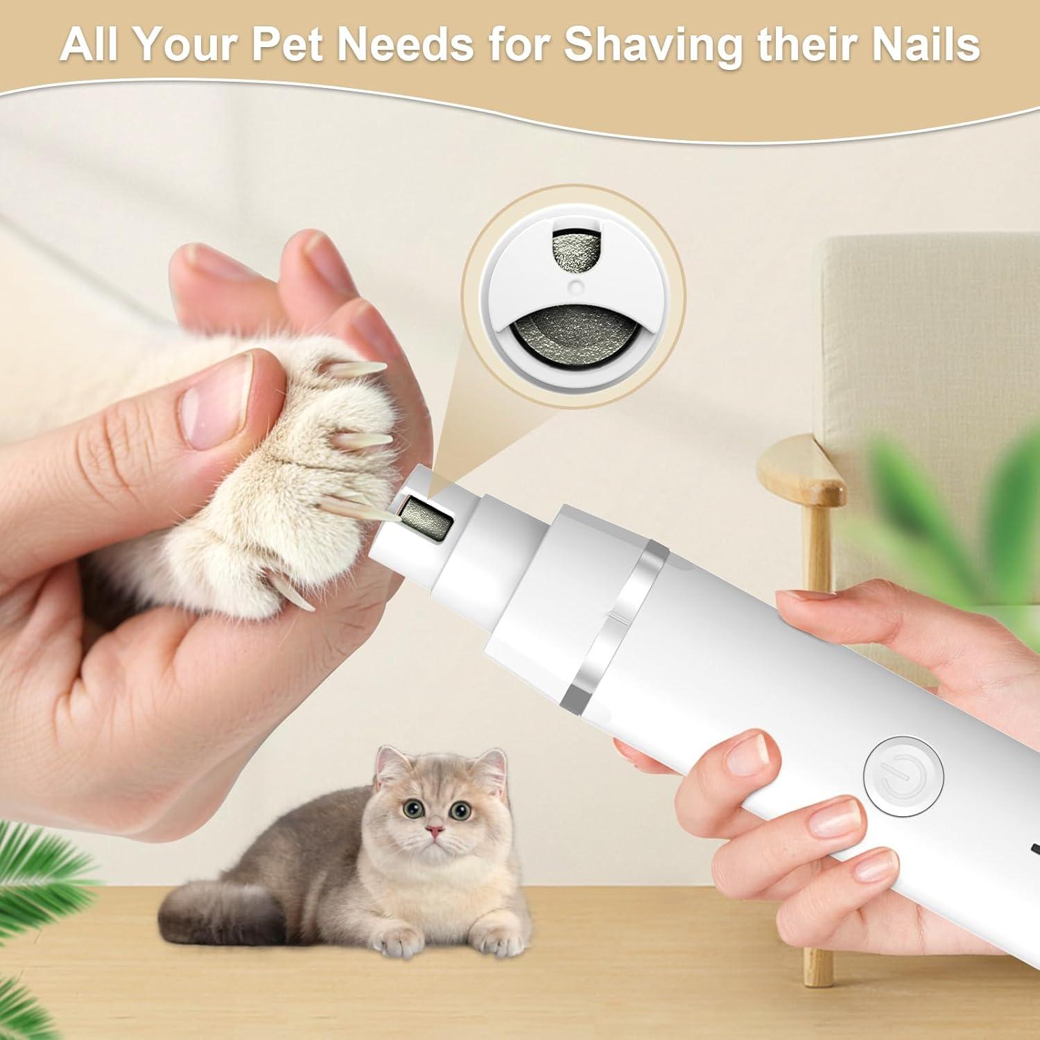 Recortadora de Pelo para Mascotas Virtulance 4 en 1 Inalámbrica