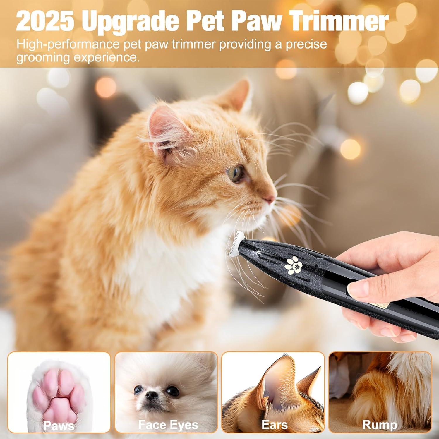 Recortadora Inalámbrica para Perros GIMPYN con LED 19cm