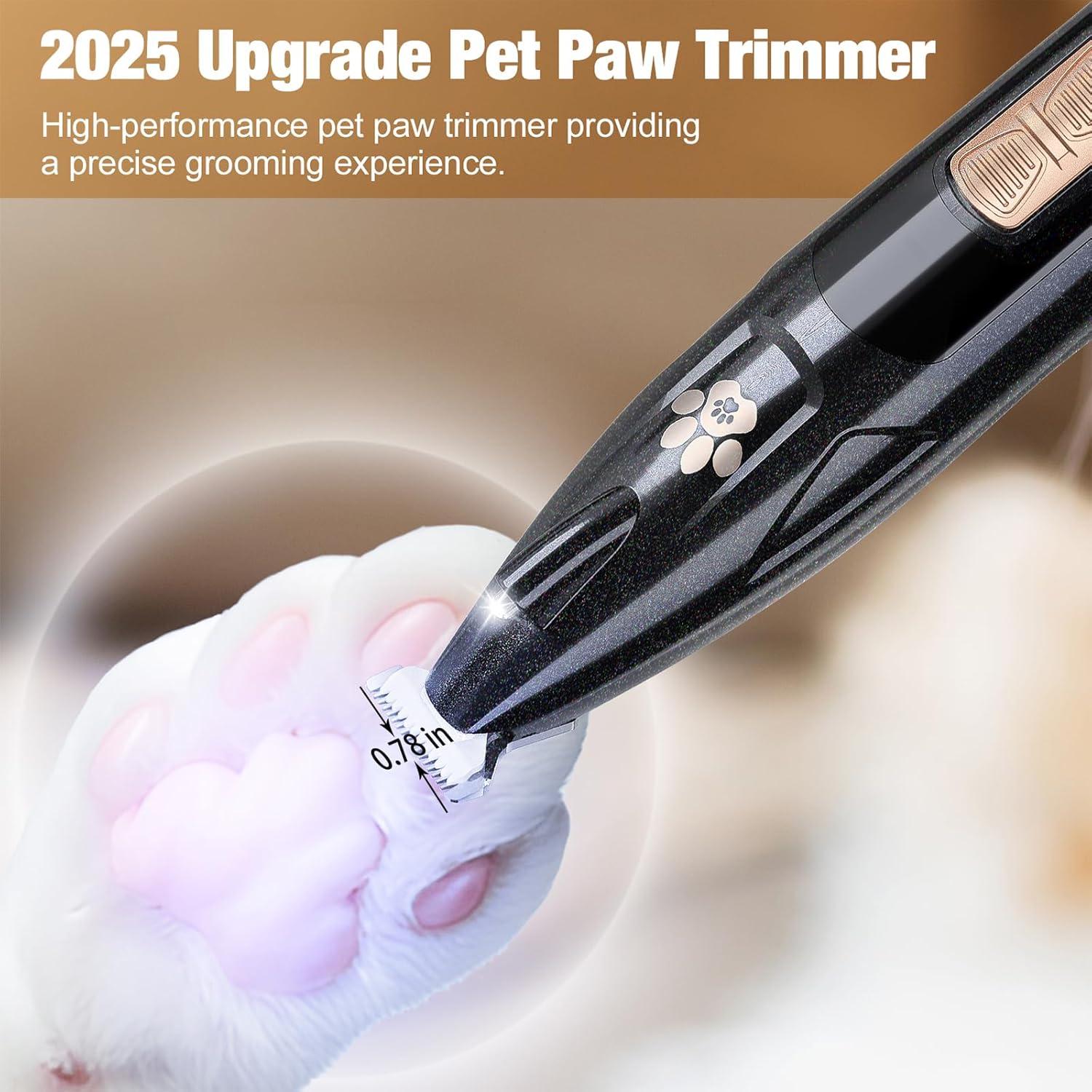 Recortadora Inalámbrica para Perros GIMPYN con LED 19cm