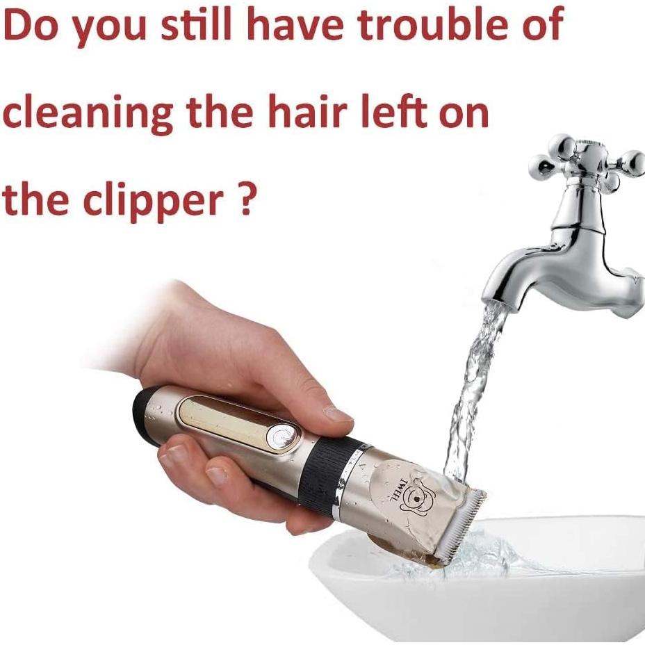 Cortadora de Pelo Inalámbrica IWEEL Oro 2 Velocidades 0.49kg