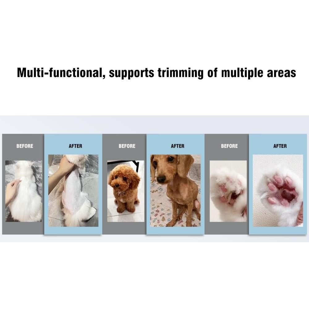 Cortadora de Pelo y Recortadora de Patas VCM 2 en 1 Silenciosa