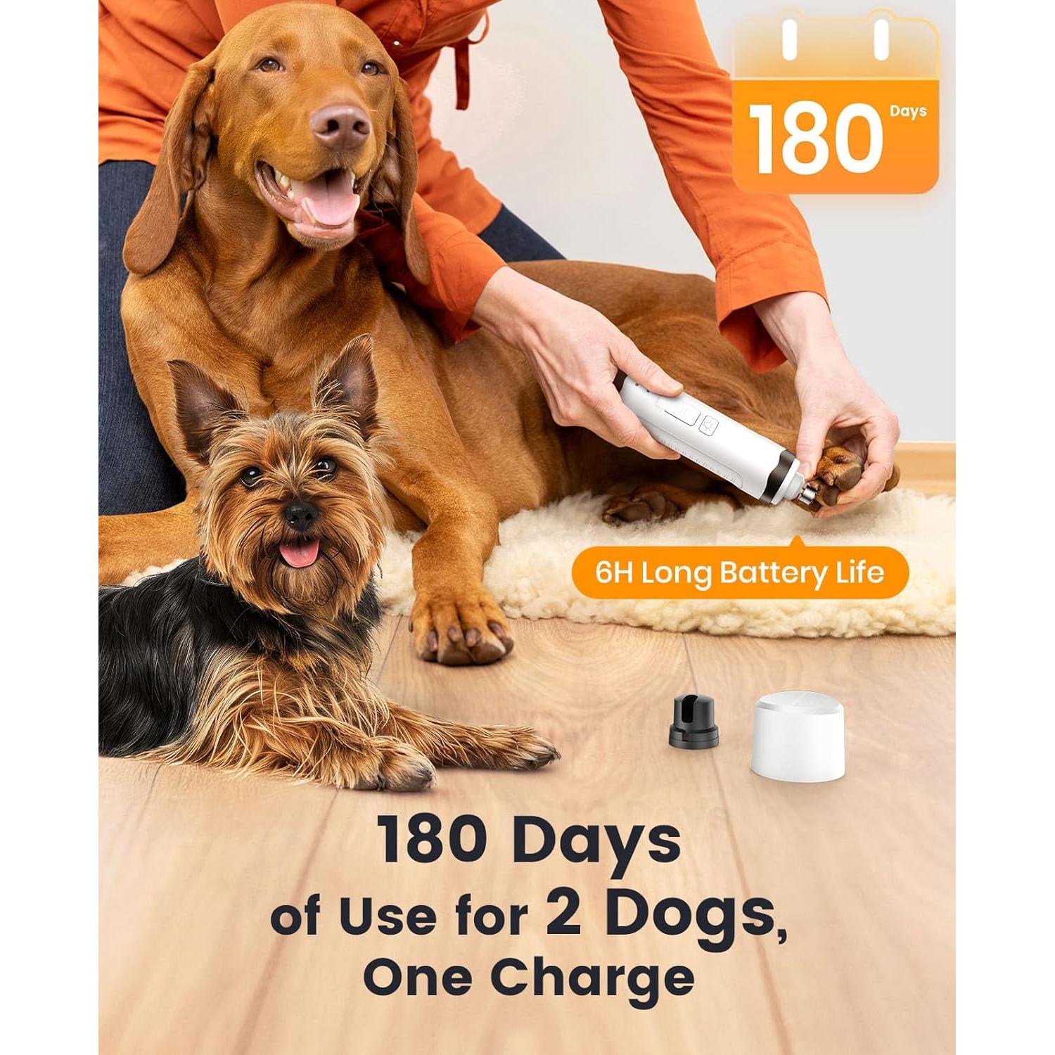 Cortadora de Uñas y Amoladora para Perros Oneisall 2 en 1