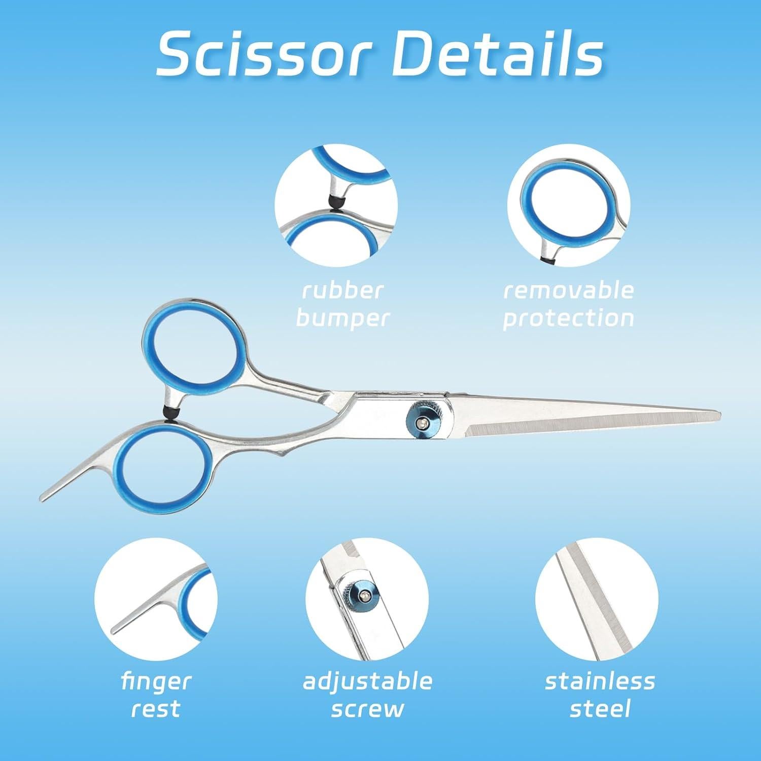 Set de Cuidado Profesional para Mascotas IDQQUQQ 6 Piezas